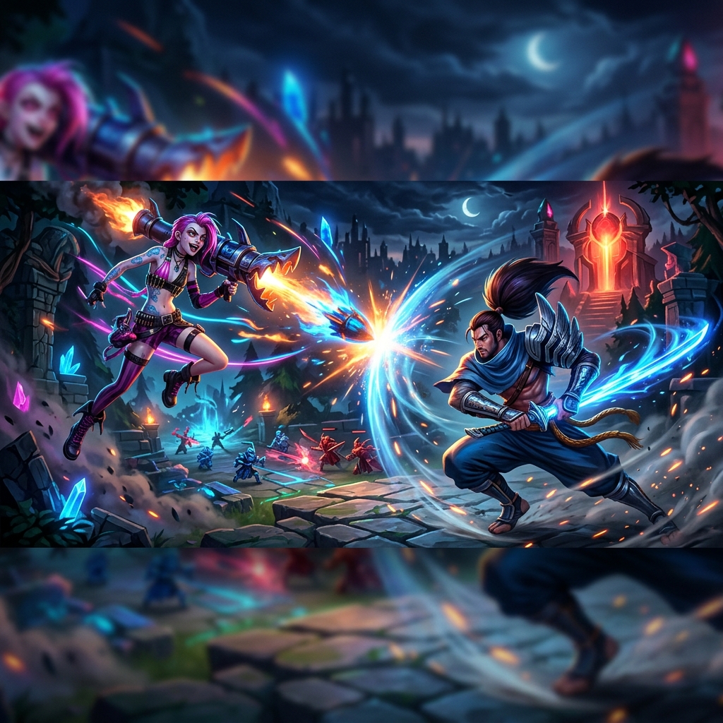 League of Legends — cover