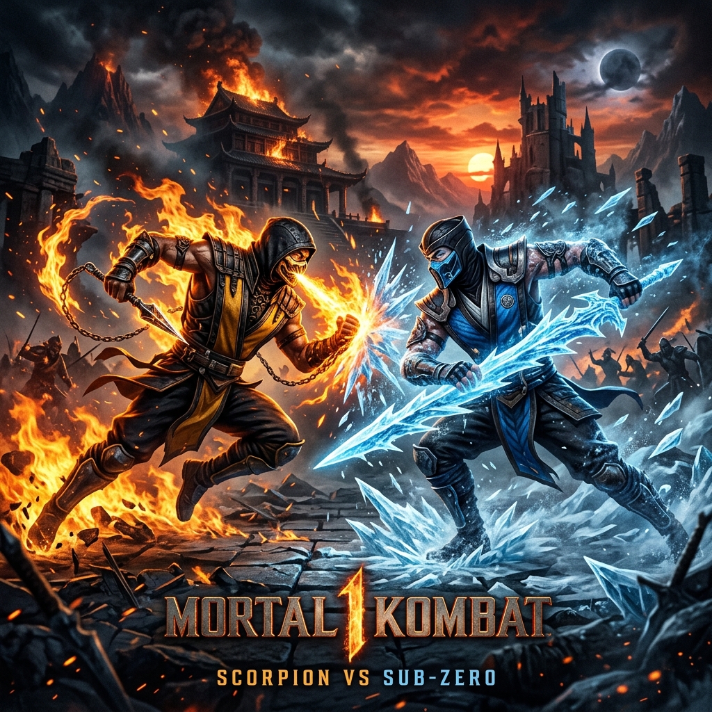 Mortal Kombat 1 — cover