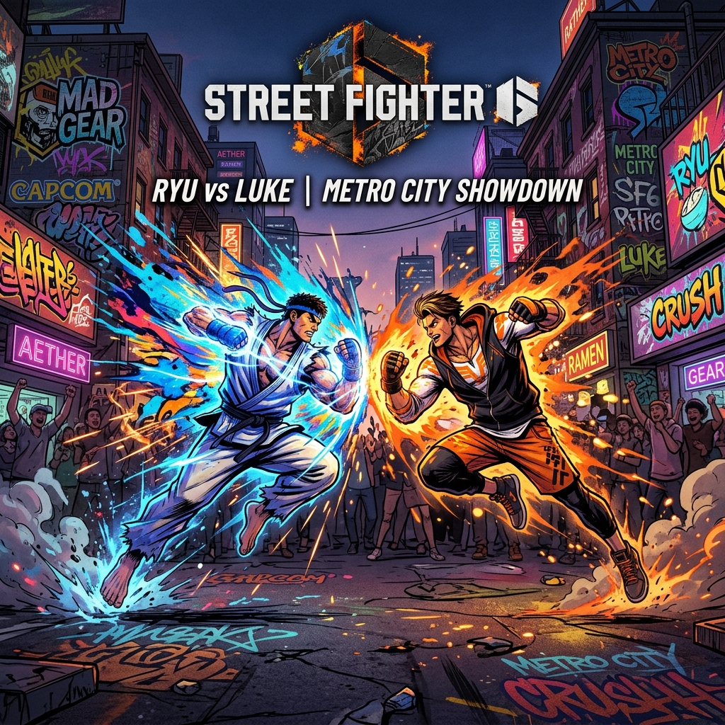 Street Fighter 6 — cover